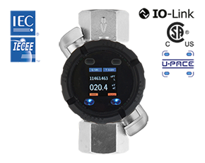 Ultrasonic flow meter DUK with Option C3T0